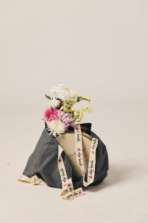 Tote bag 100% algodão cinzento