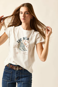Camiseta blanca 'The Wild'