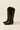 Bota alta cowboy negro