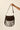 Bolso bandolera ante marrón chocolate