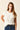 Camiseta estrella tachas blanco