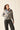 Chaqueta punto cremallera gris