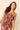 Vestido palabra de honor granate