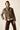 Chaqueta tweed espiga marrón