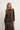 Chaqueta ribetes marrón
