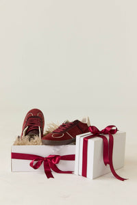 Zapatilla bamba pelo vino