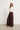Pantalón ancho pinzas marrón