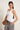 Camiseta canalé tirantes blanco