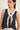 Top lino puntilla azul marino