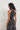 Vestido gasa estampado marrón
