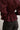 Blusa manga abullonada peplum vino