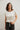Camiseta cordón raso natural