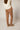 Pantalón cordón rayas camel