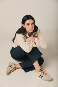 Bamba calada 2 rayas beige