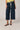 Pantalón cropped denim azul tejano
