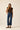 Jeans botones marinero azul
