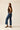 Jeans botones marinero azul