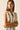 Blusa blanca sin mangas con volantes