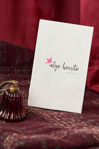 Sobre regalo pequeño bisutería blanco