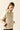 Gabardina corta beige forro interior