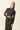 Top tul animal print gris