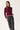 Jersey cuello con vivo vino
