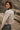Chaqueta flecos beige