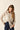 Camisa ligera lunares blanco