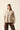 Chaqueta punto botones beige