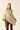 Poncho punto beige