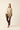 Poncho punto beige