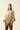 Poncho punto beige