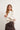 Camisa gomas cuello liso natural