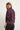 Camisa gomas cuadros vino