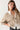 Chaqueta rústica lazos topo