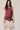 Falda midi botones estampado paisley natural