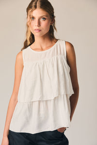 Top capa fluida blanco