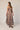 Vestido satinado lunares marrón