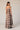 Vestido satinado lunares marrón