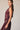 Vestido halter flores Granate