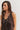 Top volante cuello pico marrón
