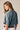 Chaqueta rústica anudada Azul Marino