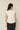 Camiseta cuello pico fluida blanco