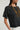 Camiseta oversize raso gris antracita