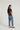Blusa tachas flecos berenjena