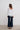 Blusa seda manga tres cuartos blanco