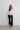 Blusa seda manga tres cuartos blanco