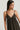 Vestido tirantes tachas marrón