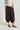 Pantalón bombacho botones marrón