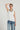 Top cuello redondo blanco